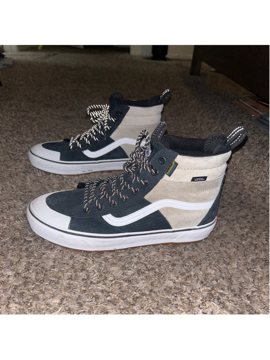 Vans Other - Men's Vans Sk8-Hi MTE High-Top Sneakers Black Beige Size 10